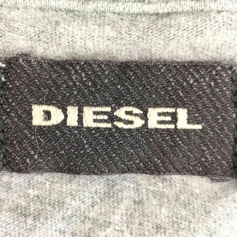 ディーゼル DIESEL デニム切替 Vネック S/S Tシャツ メンズ import:XS