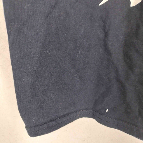フロントアニメプリントクルーネックTシャツ メンズ L