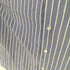 クリスチャンディオール Christian Dior 90s リブ襟 ストライプ S/S シャツ メンズ M