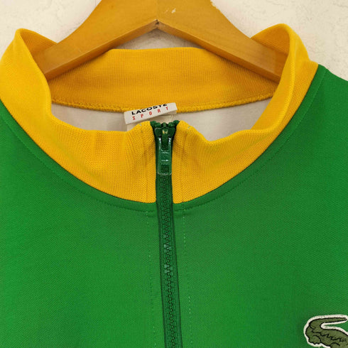 ラコステスポーツ LACOSTE SPORT 90s フランス製 ロゴワッペン トラックジャケット メンズ 8