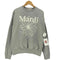 マルディメクルディ Mardi Mercredi SWEATSHIRT FLOWERMARDI ロゴプリント クルーネックスウェット レディース ONE SIZE