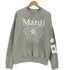 マルディメクルディ Mardi Mercredi SWEATSHIRT FLOWERMARDI ロゴプリント クルーネックスウェット レディース ONE SIZE