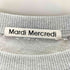 マルディメクルディ Mardi Mercredi SWEATSHIRT FLOWERMARDI ロゴプリント クルーネックスウェット レディース ONE SIZE