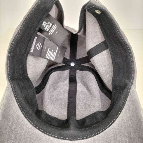 ハーレーダビッドソン HARLEY-DAVIDSON Frayed Logo Cap メンズ ONE SIZE