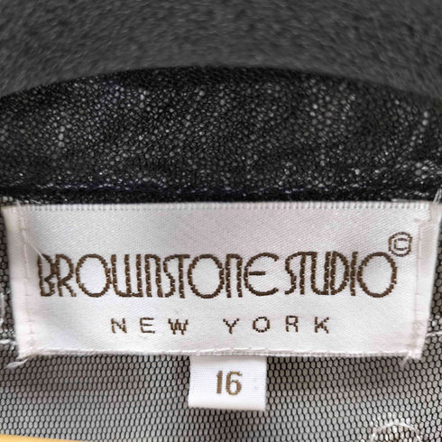brownstone studio 花柄メッシュカーディガン レディース 16