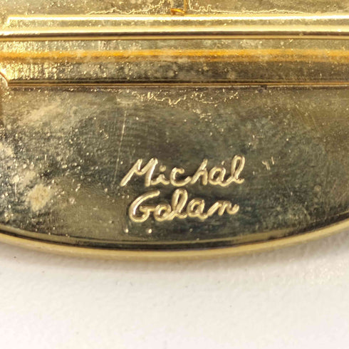 michal golan 2way ブローチ ペンダント レディース