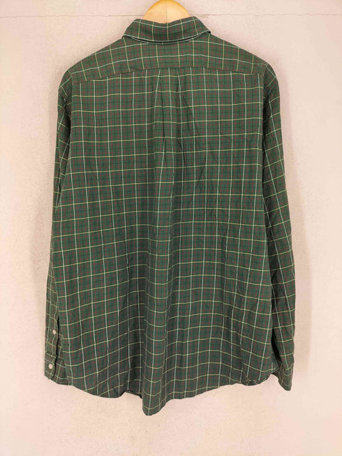ラルフローレン RALPH LAUREN CLASSIC FIT ポニー刺繍チェック柄BDシャツ メンズ L