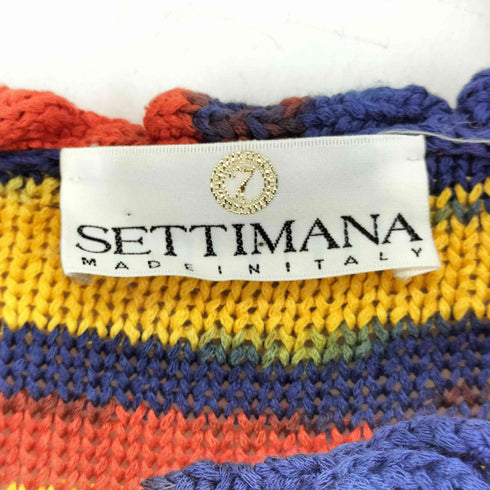 settimana イタリア製 ニットカーディガン レディース
