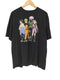 フロントアニメプリントクルーネックTシャツ メンズ XL