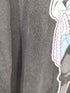 フロントアニメプリントクルーネックTシャツ メンズ XL