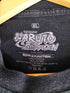 フロントアニメプリントクルーネックTシャツ メンズ XL