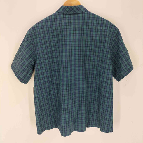 RURI.W 24SS シアー切替チェックシャツ レディース