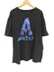 フロントプリントクルーネックムービーTシャツ メンズ 3XL
