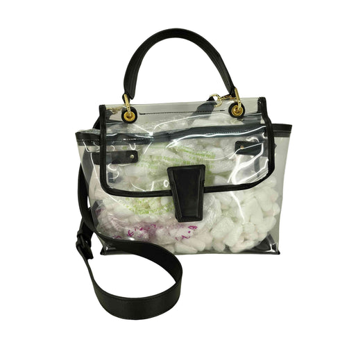 ジャンニキャリーニ GIANNI CHIARINI PVC スケルトン ショルダーバッグ レディース
