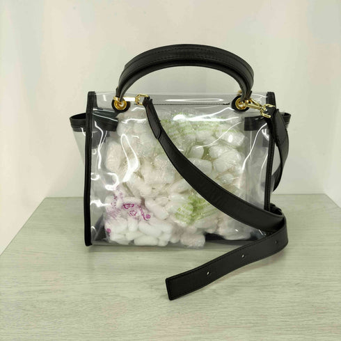 ジャンニキャリーニ GIANNI CHIARINI PVC スケルトン ショルダーバッグ レディース