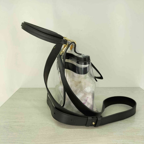 ジャンニキャリーニ GIANNI CHIARINI PVC スケルトン ショルダーバッグ レディース