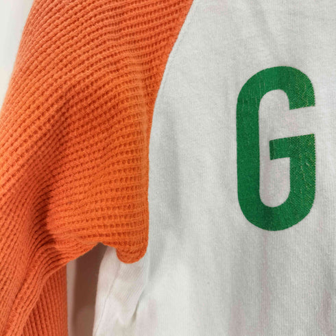 GOTCHA グラデーション プリント サーマル スリーブ ラグラン L/S Tシャツ Y2K メンズ JPN:M