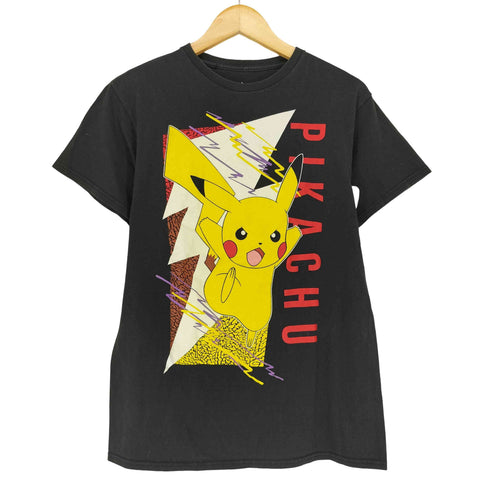 フロントキャラクタープリントクルーネックTシャツ メンズ M