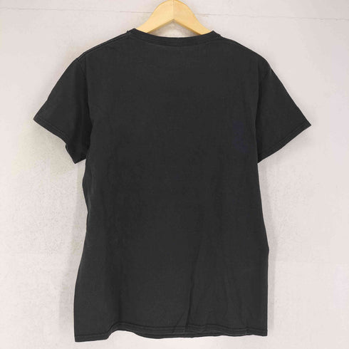 フロントキャラクタープリントクルーネックTシャツ メンズ M