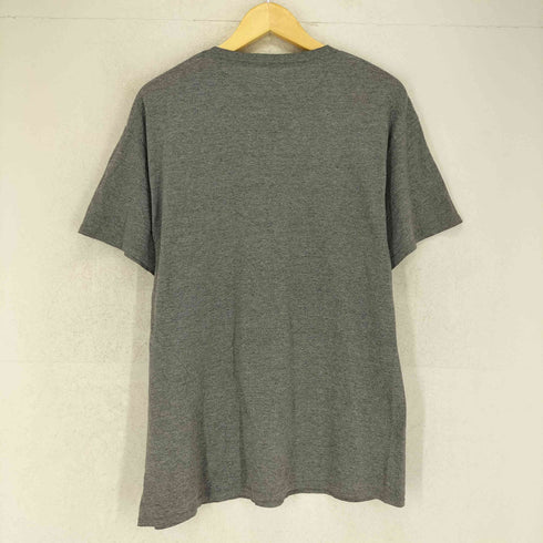 フロントゲームプリントクルーネックTシャツ メンズ L