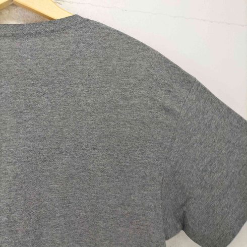 フロントゲームプリントクルーネックTシャツ メンズ L