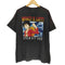 フロントキャラクタープリントクルーネックTシャツ メンズ XL