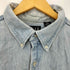 ギャップデニム GAP DENIM 90s カナダ製 シングルポケット L/S ボタンダウン デニムシャツ メンズ XXL