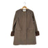 ナチュラルビューティーベーシック NATURAL BEAUTY BASIC フェイクファースリーブノーカラーコート レディース JPN:S