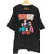 フロントキャラクタープリントクルーネックTシャツ メンズ 3XL