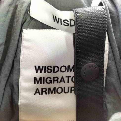 WISDOM MIGRATORY ARMOUR 24AW LIGHTWEIGHT WINDBREAKER ライトウェイト ウィンドブレイカー ナイロン ジャケット 裾ドローコード メンズ JPN:M