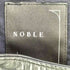 ノーブル Noble ラムレザー ノーカラー ダブルライダースジャケット レディース JPN:36