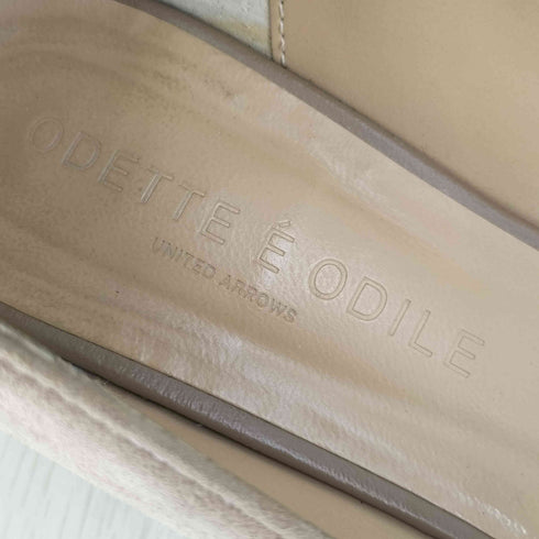 オデットエオディール Odette e Odile ポインテッドトゥ ヒールパンプス レディース JPN:23