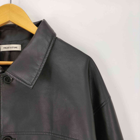 フリークスストア FREAKS STORE レザー ブルゾンジャケット メンズ