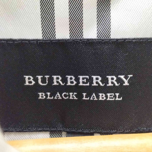 バーバリーブラックレーベル BURBERRY BLACK LABEL Houndstooth Harrington Jacket ホースロゴ刺繍 裏地 ノバチェック 千鳥格子 ハウンドトゥース ハリントン ジャケット スウィングトップ ブルゾン メンズ import:M