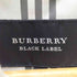 バーバリーブラックレーベル BURBERRY BLACK LABEL Houndstooth Harrington Jacket ホースロゴ刺繍 裏地 ノバチェック 千鳥格子 ハウンドトゥース ハリントン ジャケット スウィングトップ ブルゾン メンズ import:M