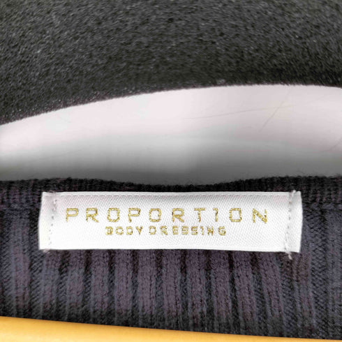 プロポーションバイボディードレッシング PROPORTION BODY DRESSING フラワージャガードニットワンピース レディース JPN:M
