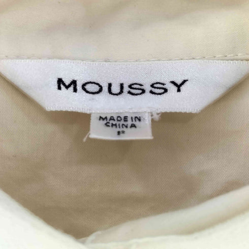 マウジー moussy moussy TULLE LAYERED シャツ レディース FREE