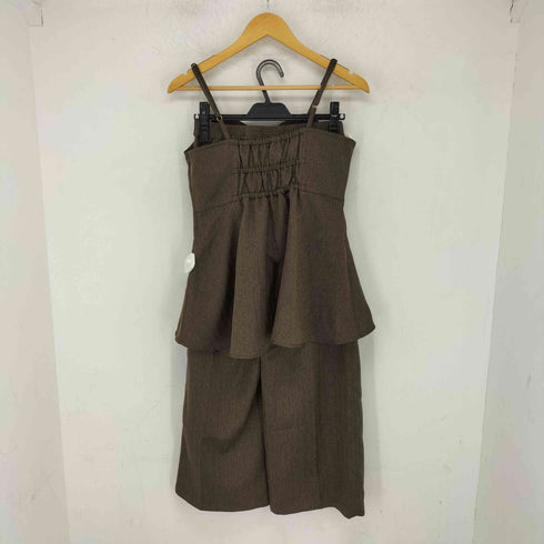 アーバンリサーチサニーレーベル URBAN RESEARCH Sonny Label ヘリンボーンキャミ×パンツセットアップ レディース FREE