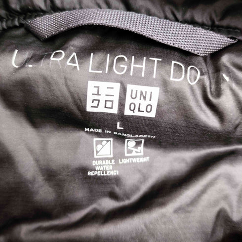 ユニクロ UNIQLO ウルトラライトダウン ベスト メンズ JPN:L