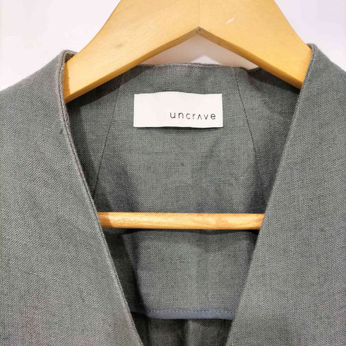 アンクレイヴ uncrave リネン100 ロング ワンピース ジレ レディース JPN:1