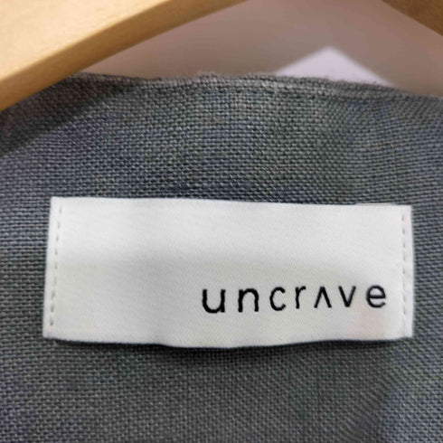 アンクレイヴ uncrave リネン100 ロング ワンピース ジレ レディース JPN:1
