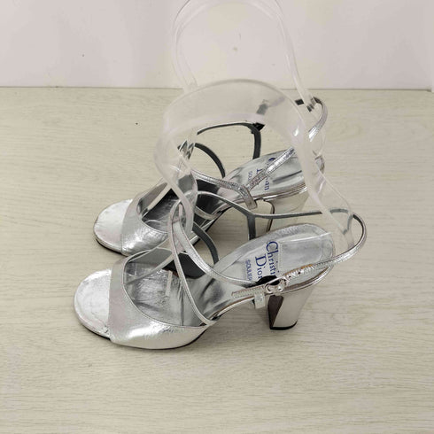 クリスチャンディオール Christian Dior SOULIERS ハイヒールストラップパンプス レディース 5 1/2