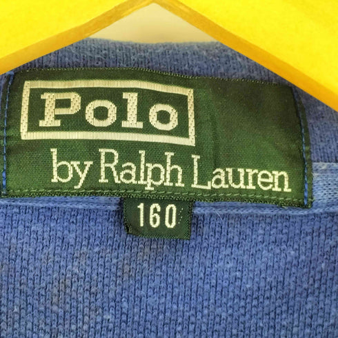 ポロバイラルフローレン Polo by RALPH LAUREN 80S 緑タグ スモールポニー刺繍 鹿の子ポロシャツ メンズ 170
