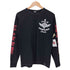 MWS ラバープリントデザイン L/S Tシャツ メンズ import:M