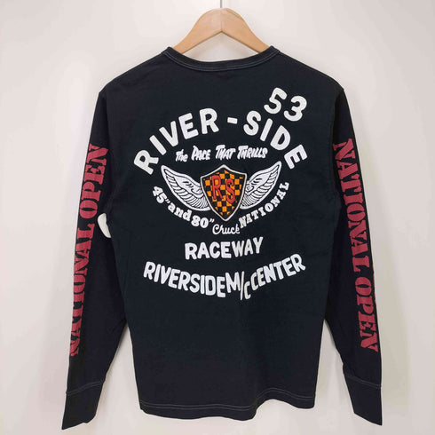MWS ラバープリントデザイン L/S Tシャツ メンズ import:M