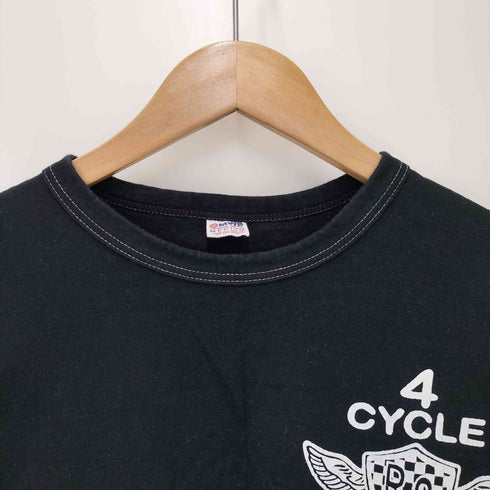 MWS ラバープリントデザイン L/S Tシャツ メンズ import:M