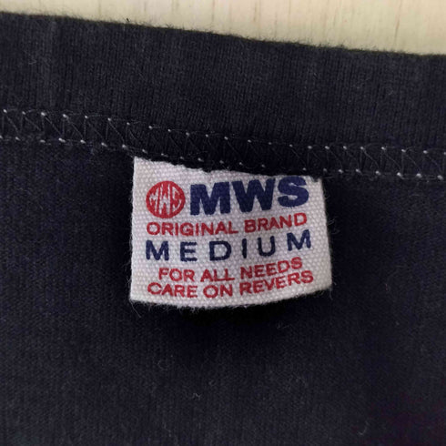 MWS ラバープリントデザイン L/S Tシャツ メンズ import:M