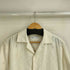 ザラ ZARA カットワーク S/S オープンカラー シャツ メンズ import:S