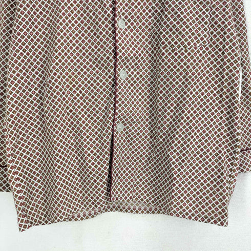HAMPTON 台湾製 総柄 L/S パジャマシャツ メンズ import:M