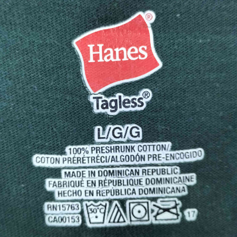 ヘインズ Hanes カレッジロゴ S/S Tシャツ メンズ JPN:L